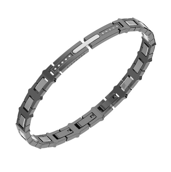 Armband John Richmond Herr in Titan 0.10 Ct JRCB08BW - JRCB08BW